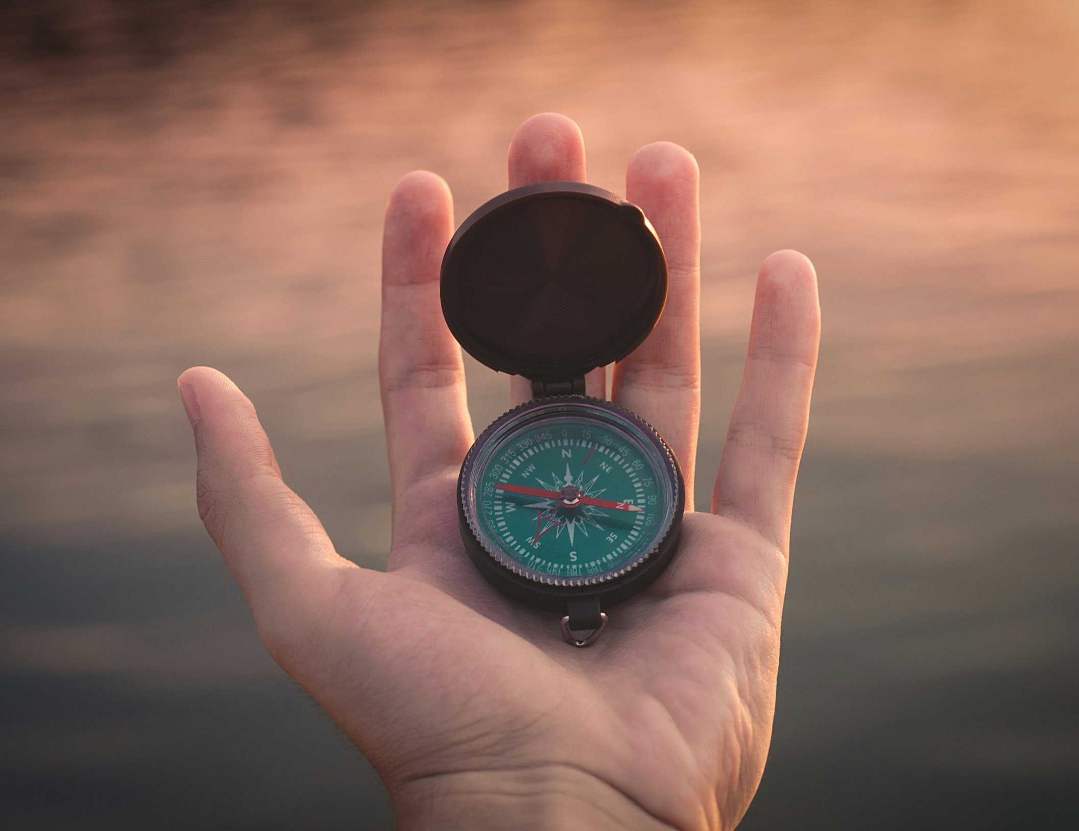 Compass illustrating the navigation of the latest cybersecurity trends, including the impact of generative AI.