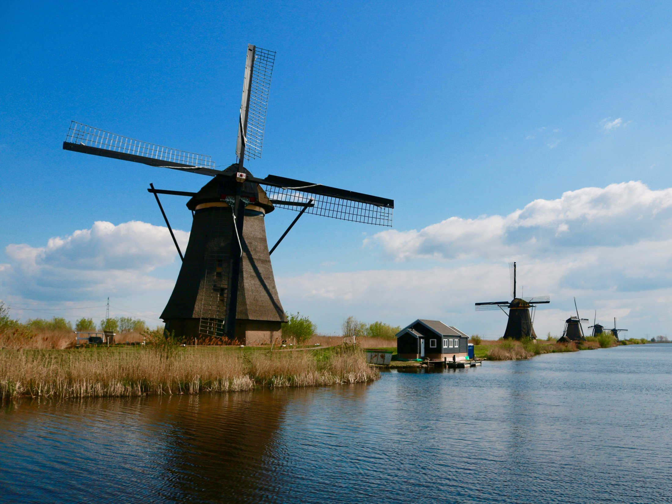 Photo of a windmill for an article on the growth of data centres in the Netherlands.
